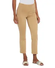 Lysse High Rise Ankle Baby Bootcut Jeans in Mid Wash