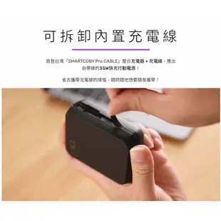 領券折扣 現貨【CIO】SMARTCOBY Pro CABLE 最小35W行動電源 電量數顯 可充蘋果筆電 原廠公司貨