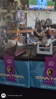 Two Detailed Star Trek Dioramas Resin Quality By Applause