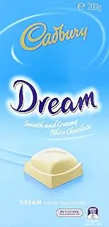 Cadbury Dream White Chocolate 200g Block