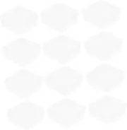 Baluue 1set Transparent Small Box Foldable Crate Dividers Paper Cube Jars Storage Boxes Photo Basket Square Linen Storage Clear Storage Containers with Lids Shelves Decor Plastic 24pcs