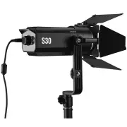 Godox S30 Led Focusing Led Light with Barndoor