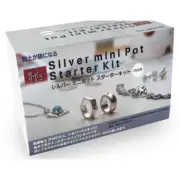 Mitsubishi Materials PMC3 Silver clay Starter Kit Silver Mini Pot Handmade rings