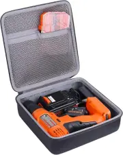 Hard Case BLACK DECKER LDX120C LD120VA 20V Cordless Drill Storage EVA Tool Box