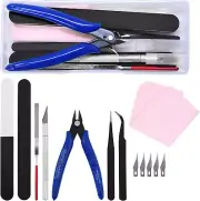 Mandala Crafts Model Tool Kit - Hobby Building Tool Hardware Basic Set with Hobb