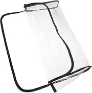Outdoor Chair Cushion Cover Patio Cushion Covers Replacement Sofa Back Cover Plastic Chair Protector Stain and Scratch Resistant PVC Easy to Clean