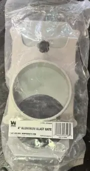 WEN DCA008 4-Inch Locking Aluminum Blast Gate For Dust Collection System