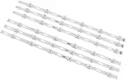 ABAGFKFNV LED Backlight Compatible with Samsung UN50TU8000 UN50TU7000 UE50TU8000 UE50TU7000 BN96-50317A 50318A V0T7-500SMA-R0 500SMB-R1 Light bar(30pcs for 5 TV TV)