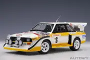 AUTOart 88602 AUDI QUATTRO S1 RALLY MONTE CARLO 1986 #6 1:18
