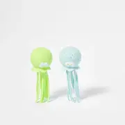 Sunnylife Octopus Bath Toys Set of 2 - Mint/Baby Blue