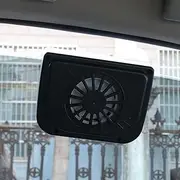 Solar Powered Car Window Fan, Exhaust Vent, Ventilator - Radiator Cooling System