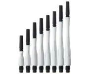 Cosmo Fit CARBON Hybrid Locked 2ba Pearl White Shafts - 6 Medium Plus 35mm