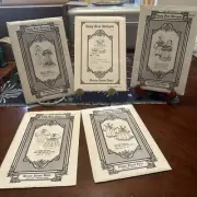 5 VINTAGE 1986 Brown House Dolls Patterns Uncut