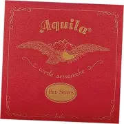 Aquila Red Series AQ-89 Baritone - Low D - 1 Set of 4 Ukulele Strings
