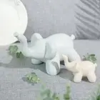 Elephant Shaped Decorative Ceramic Animal Shape Ceramic Standing Decoration