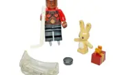 NEW Lego Marvel Holiday Okoye Minifigure with Skating Accessories Set