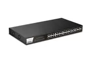 Draytek VigorSwitch P1282 PoE+ 400W Web Smart Managed Switch With 4x SFP/GbE Combo Ports [DSP1282]