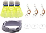 Indoor Badminton Set - Badminton Rebound Trainer, Help In The Practice Hall Help In Badminton Trainer | Glow Image Equipment for Sports Toys