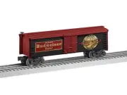 LIONEL 2028220 O GAUGE ANHEUSER-BUSCH BREWING WOOD REEFER - BRAND NEW