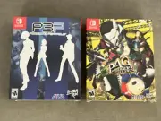 Persona 4 Golden + Persona 3 Portable Grimoire Editions - NEW - Nintendo Switch