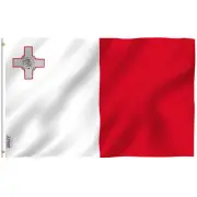 Anley Fly Breeze 3x5 Feet Malta Flag - Maltese Flags Polyester