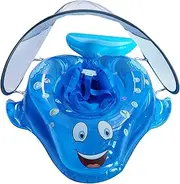 Swimming Ring Inflatable Circle Sunshade Float Pool Swimming Ring with Sunshade Floaating Seat Summer Beach Party Pool Toys LWX