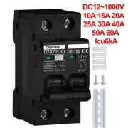 DC1000V MCB Solar DC Circuit Breaker Overload Protection Disconnect Switch 100A