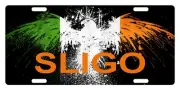 Irish Flag License Plate Ireland Eagle Emblem Sligo