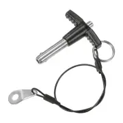 T Handle Lock Pins, 8mm Dia. 20mm Usage Length Push-Button Ball Locking Pin