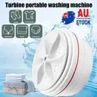 Portable Washing Machine Mini Turbine Washer For Travel Camping USB