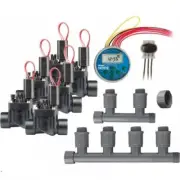 Hunter Node 2/4 Station DC Controller With Valve And Manifold Kit