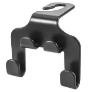 2pcs Car Seat Front Back Headrest Hooks Car Bag Purse Hooks With Phone Holder