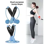 【SELL WELL】JUMP ROPE SMART DUAL PURPOSE SKIPPING ROPE DUAL-M