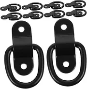 GLEAVI Pcs Tie Down D-Rings Anchors for Trucks Trailers Iron Tie Down Hooks Easy to Install