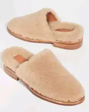 Robert Clergerie Gillief Shearling Mule 41 EU, 10.5 US Women's Loafer Slippers