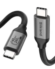USB 4 Cable for Thunderbolt 4 Cable 4FT, 40Gbps Data Sync, 8K/6K@60Hz, 240W, ...
