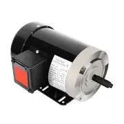 1HP Electric Motor 1725 RPM General Purpose Three Phase Motor 56C Frame 5/8&#822