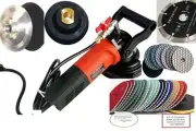Granite Marble wet polisher 42 polishing pad buffer stone concrete saw blade