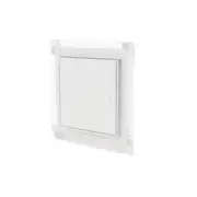 Elmdor Lath Access Panel 24" x 24" Metal for Walls or Ceilings Paintable Hinged