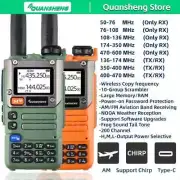 Walkie Talkie Long Range Am Fm Communication Two Way Radio Receiver Transceiver