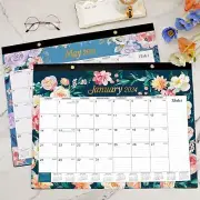 Desk Calendar 2024 - Large Desk Calendar 2024 Jan. 2024 - Dec. 2024 22" x 17"...