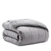 Bloomingdale's Reversible Sherpa Blanket, King - Exclusive