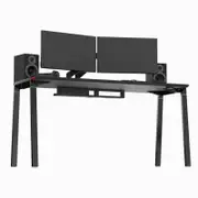 Desky RGB LED Gaming Desk - Cable Tray + 4 Powerpoints