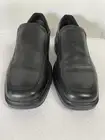 ECCO Men's Helsinki 2.0 Apron Toe Slip-on Black Leather 500154-01001, Black E5