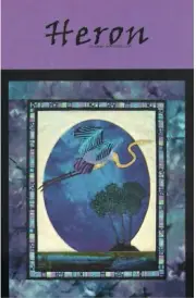 Heron Quilt Sewing Pattern 18 x 22 Wall Hanging Nature trees