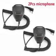 2pcs Microphone Mic Speaker for Baofeng UV-5R 5RA 5RE UV-3R UV-82 UV-8D BF888S