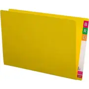 NEW Avery 45413 Lateral File Extra Heavy Weight Foolscap Yellow Box 100