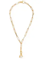 Alighieri Celestial Raindrop 24kt Gold-plated Necklace - One Size One Size