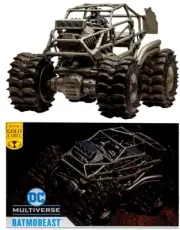 DC Mcfarlane Multiverse Gold Label BATMOBEAST Vehicle Death Metal Batman SEALED