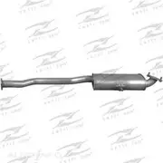 Redback Mufflers Bolt-On to suit Holden Comm VN-VP Late SNissan FM - M6175